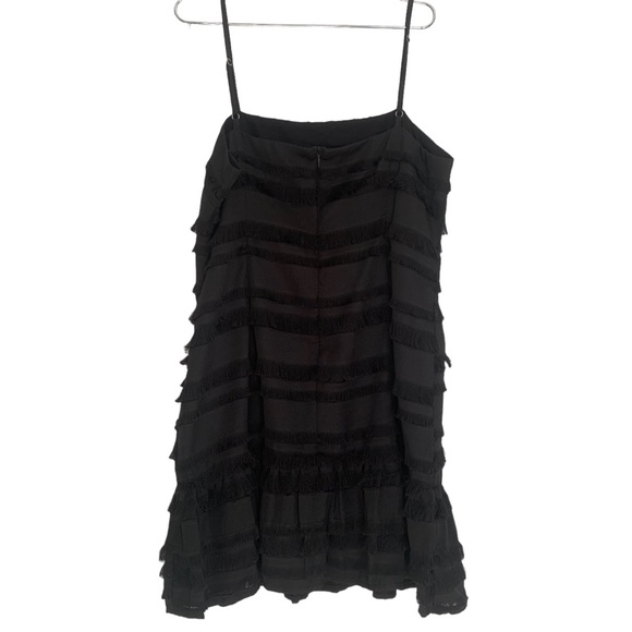 Princess Polly Black Molina Mini Dress Size 10 - Picture 9 of 13